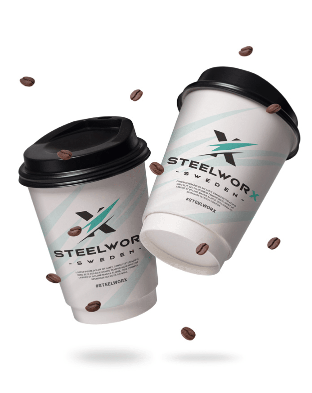 Steelworx mugg med ny profil